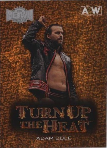2022 Skybox Metal Universe AEW All Elite Wrestling - Adam Cole #TH-1