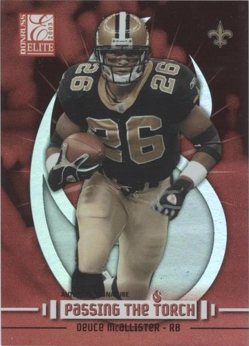 2003 Donruss Elite Deuce McAllister #PT-9