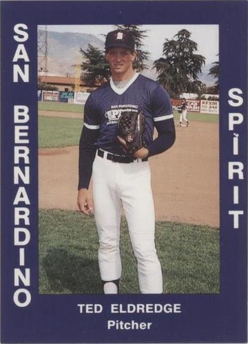 1988 Cal League California League - Ted Eldredge #41