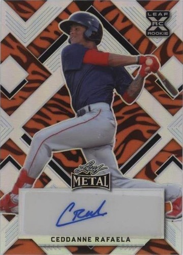 2022 Leaf Metal - Ceddanne Rafaela #BA-CR1