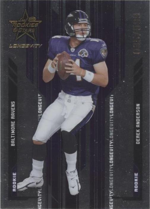 Leaf Rookies & Stars Longevity Derek Anderson #223 2005