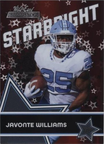 2021 Wild Card Alumination Javonte Williams #SB-11