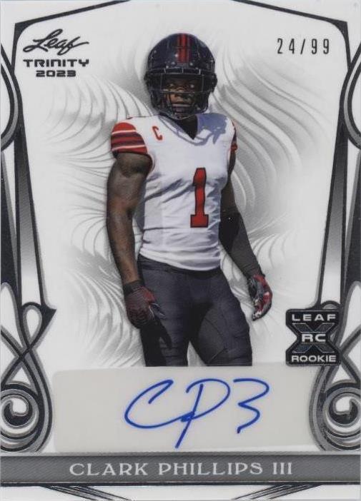 2023 Leaf Trinity Clark Phillips III #BA-CP3