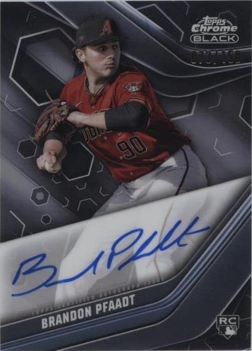 2023 Topps Chrome Black - Brandon Pfaadt #CBA-BPF