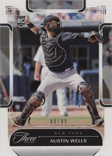 2024 Panini Three and Two - Austin Wells #76