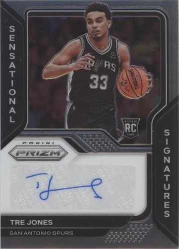 その他 2020 Tre Jones Contenders Auto RC Spurs 2020-21