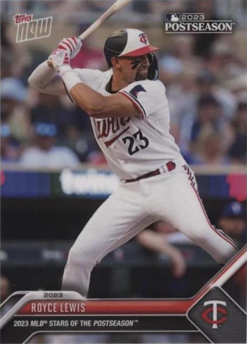 2023 Topps Now MLB Stars of the Postseason - Royce Lewis #PS-39