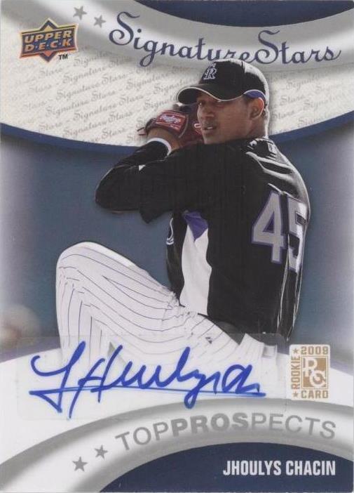 2009 Upper Deck Signature Stars - Jhoulys Chacin #186