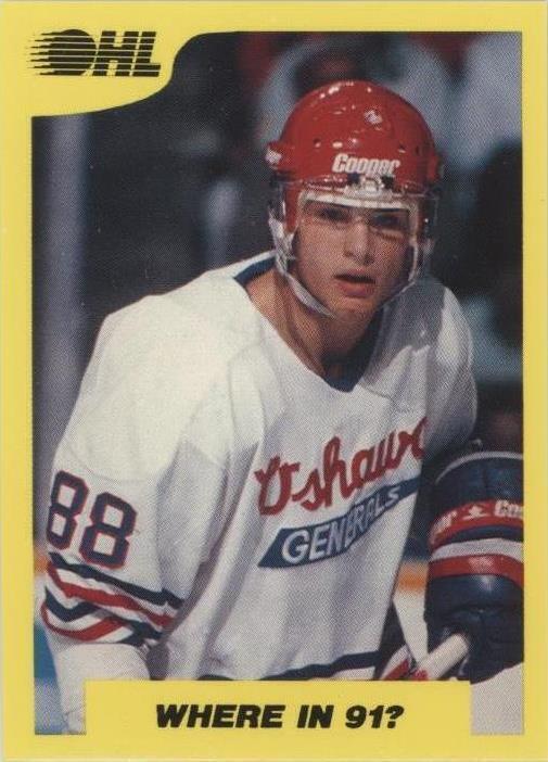 1989-90 7th Inning Sketch OHL - Eric Lindros #195