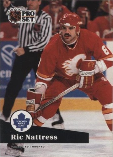 1991-92 Pro Set - Ric Nattress #363