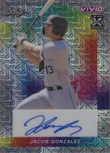 2023 Leaf Vivid - Jacob Gonzalez #BA-JG1