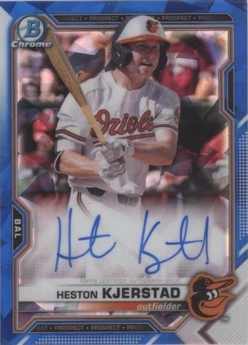 2021 Bowman Sapphire Edition - Heston Kjerstad #BSPA-HK