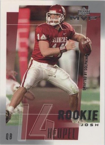 2001 Upper Deck MVP Josh Heupel #290