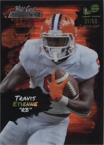 2021 Wild Card Alumination Travis Etienne #LS 9