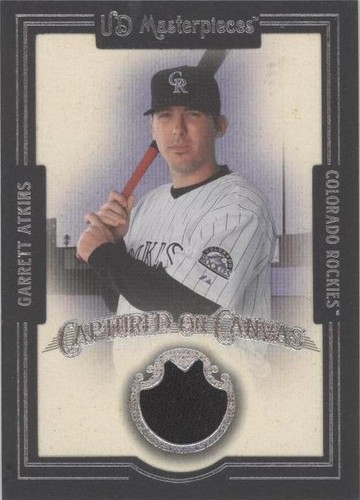 2007 UD Masterpieces - Garrett Atkins #CC-GA