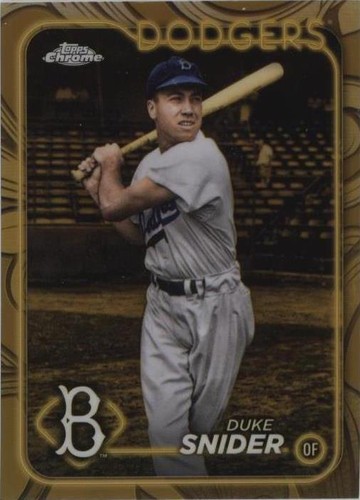 2024 Topps Gilded Collection - Duke Snider #58