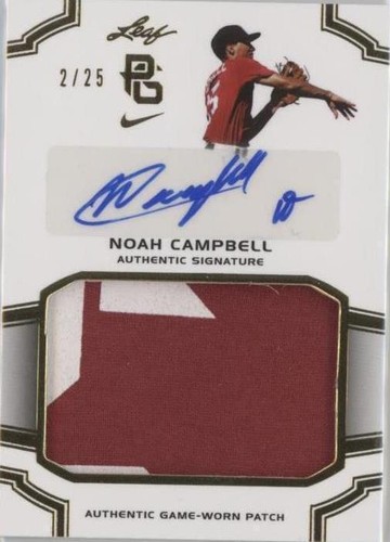 2016 Leaf Perfect Game National Showcase - Noah Campbell #PA-NC1