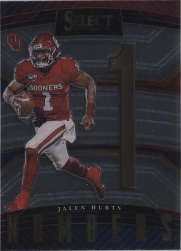 2023 Panini Select Draft Picks Jalen Hurts #SN-JH