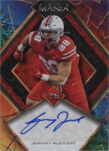 2022 Wild Card Auto Mania Jeremy Ruckert #AM-D82
