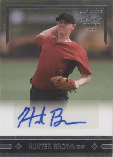 2020 Leaf Ultimate Draft - Hunter Brown #GLR-HB1