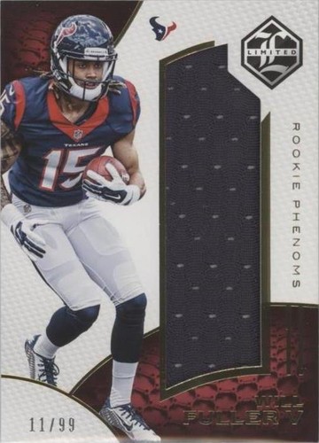 2016 Panini Limited Will Fuller V #RPJ-WF