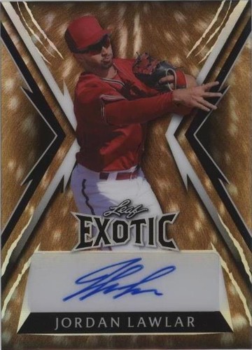 2023 Leaf Exotic - Jordan Lawlar #BA-JL2