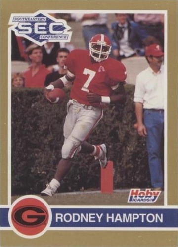 1991 Hoby Stars of the SEC Rodney Hampton #140