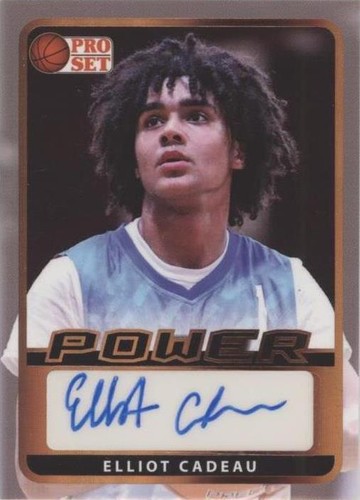 2021-22 Leaf Pro Set Power - Elliot Cadeau #PA-EC1