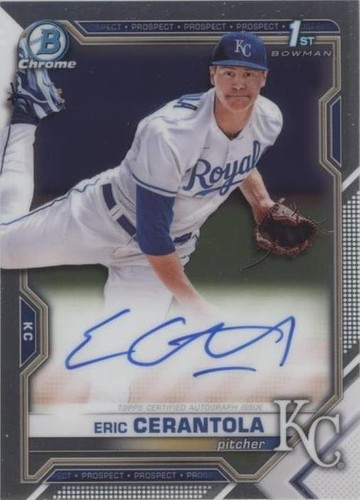 2021 Bowman Draft - Eric Cerantola #CDA-EC