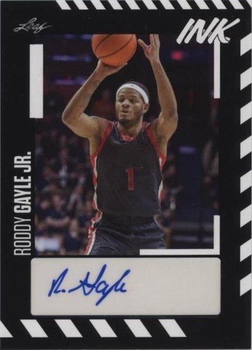 2023-24 Leaf Ink - Roddy Gayle Jr. #BA-RGJ