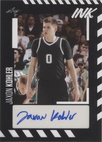 2023-24 Leaf Ink - Jaxon Kohler #BA-JK1