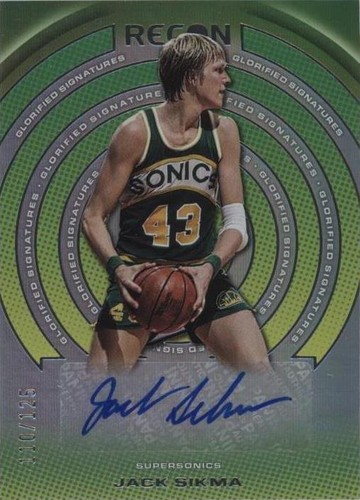 2022-23 Panini Recon - Jack Sikma #GS-JSK