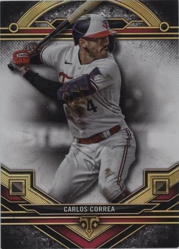 2024 Topps Triple Threads - Carlos Correa #72