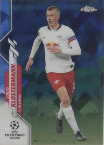 2019-20 Topps Chrome UCL Sapphire Edition Lukas Klostermann #7