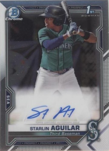 2021 Bowman Chrome - Starlin Aguilar #CPA-SA