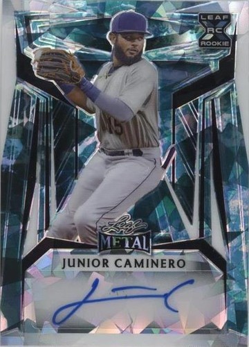 2023 Leaf Metal - Junior Caminero #BA-JC1