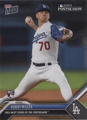 2023 Topps Now MLB Stars of the Postseason - Bobby Miller #PS-21