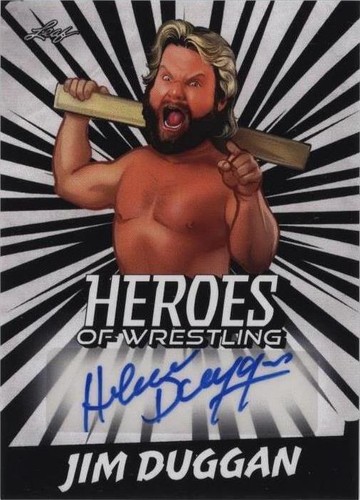 2023 Leaf Heroes of Wrestling - Jim Duggan #BA-JD1