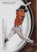 2016 Panini Immaculate Collection - Brandon Crawford #56