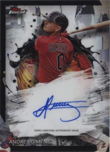 2024 Topps Finest - Andres Gimenez #FA-AG