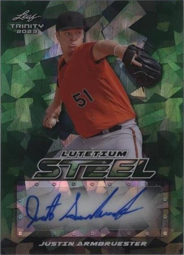 2023 Leaf Trinity - Justin Armbruester #S-JA1