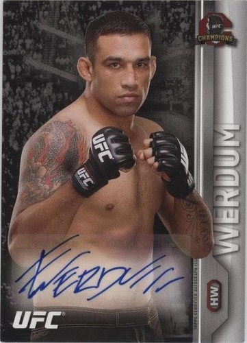 2015 Topps UFC Champions - Fabricio Werdum #FA-FW
