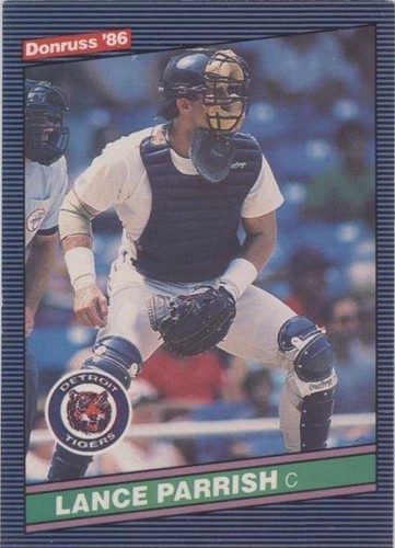 1986 Donruss - Lance Parrish #334