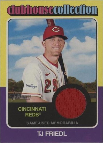 2024 Topps Heritage - T.J. Friedl #CCR-TF