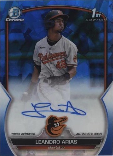 2023 Bowman Sapphire Edition - Leandro Arias #BSPA-LA