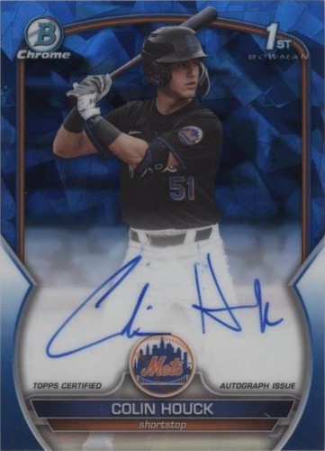 2023 Bowman Chrome Draft Sapphire Edition - Colin Houck #CDA-CH