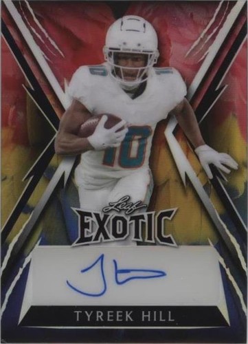 2023 Leaf Exotic Tyreek Hill #BA-TH1