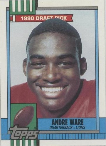 1990 Topps Andre Ware #349