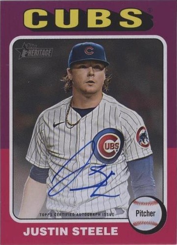 2024 Topps Heritage - Justin Steele #ROA-JS