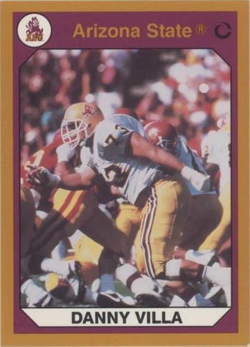 1990 Collegiate Collection Arizona State Sun Devils Danny Villa #45